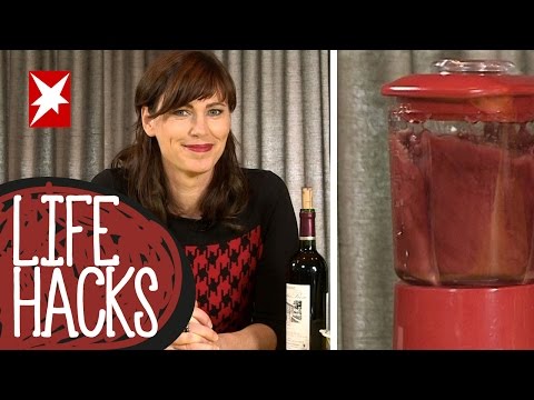 Life Hacks: Darum gehört Rotwein in den Mixer