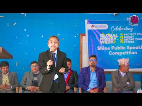 Shine Public Speaking Contest- Sapana Bhandari