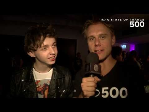 ASOT 500 Video Report - Armin van Buuren interviews Arty
