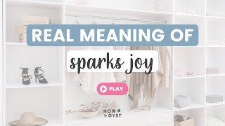 When Something Doesn't "Spark Joy" But You Need It | KonMari Method