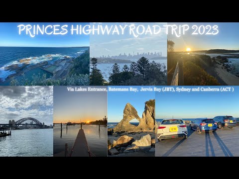 {Princes Highway A1 Road trip 2023} Melbourne - Eden (NSW) - Sydney (NSW) - Canberra (ACT)