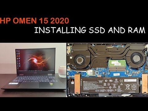 HP Omen 15 2020 SSD and RAM upgrade - Disassembly Guide