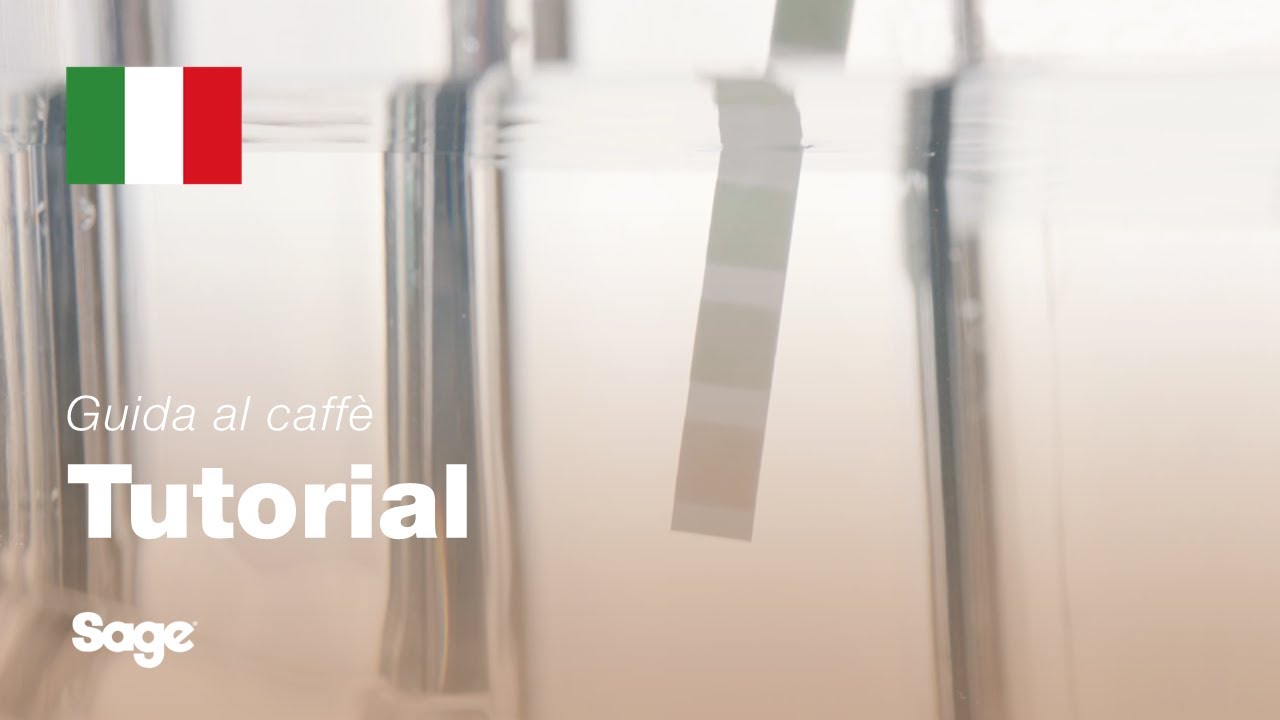 Verifica e impostazione della durezza dell'acqua