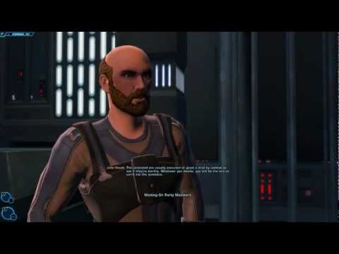 Sith Warrior Jail Dialog Class Quest SWTOR Star Wars The Old Republic