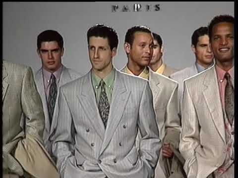 "TOMMY GARRETT" / PIERRE BALMAIN  S/S 1990 / PARIS julliet 1989