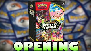 Opening A Pokemon Perfect Order Booster Bundle For The Third Time!
