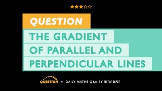 Download the video "Finding the GRADIENT of LINEAR FUNCTIONS"