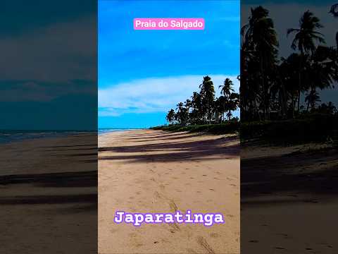 A Praia do Salgado em Japaratinga AL
