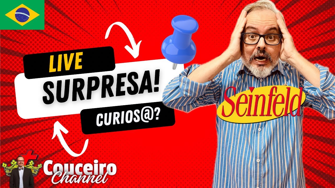 LIVE SEINFELD (Pegou, pegou? 😂)