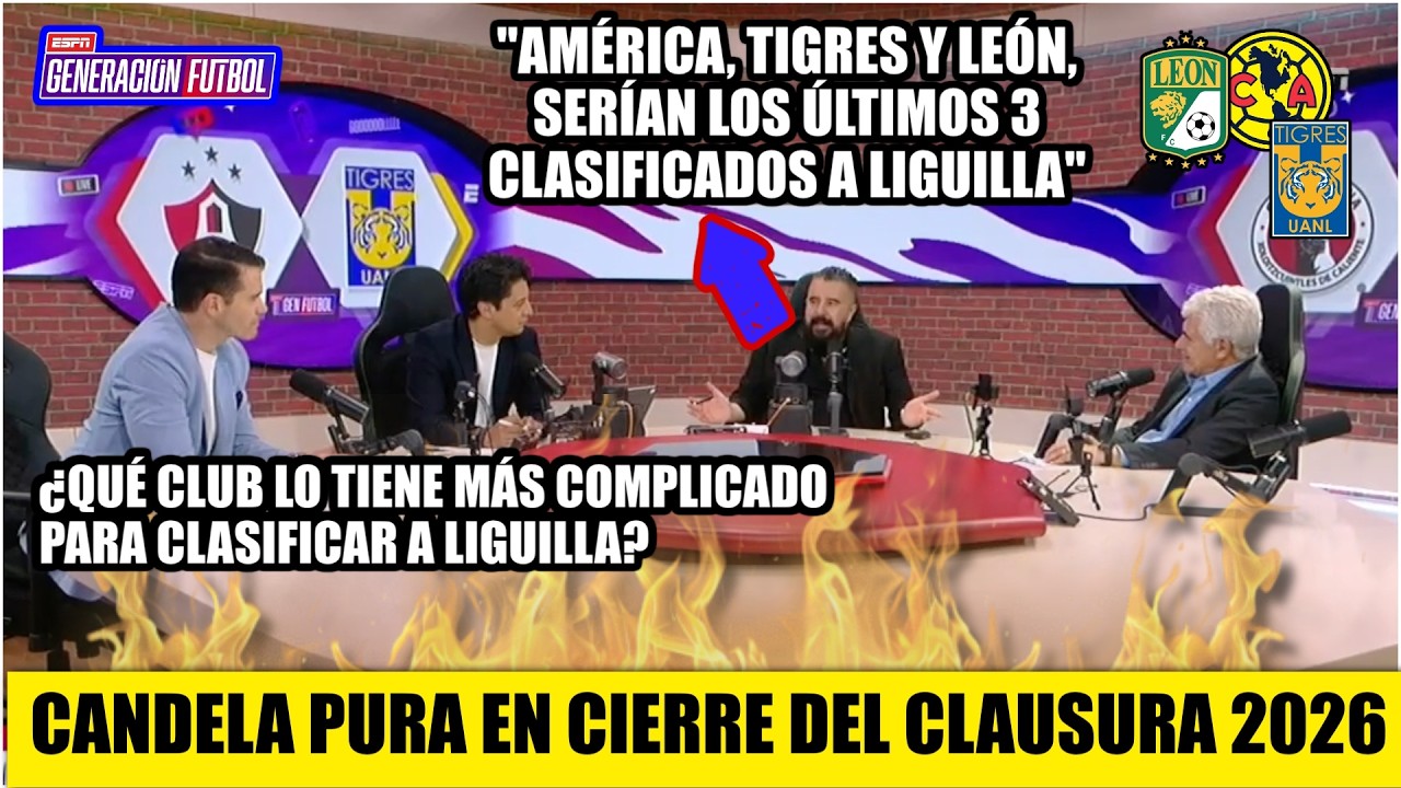 DRAMÁTICO CIERRE DEL CLAUSURA. Atlas y León, en peligro de quedar FUERA DE LIGUILLA | Generación F