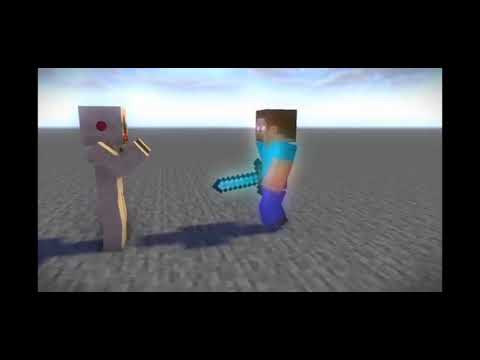 Minecraft Herobrine vs SCP 173