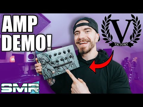 MY NEW AMP! VICTORY KRAKEN V4 GUITAR AMP DEMO!