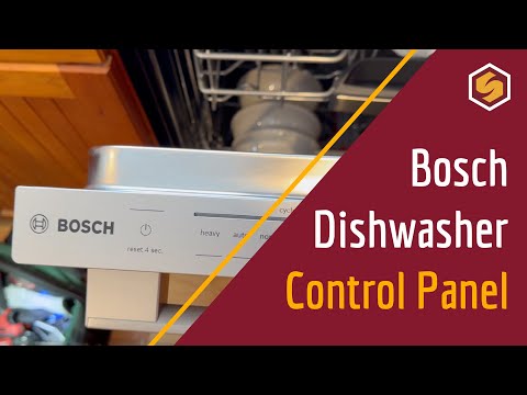 DIY Bosch 800 Series Dishwasher Control Panel Fix