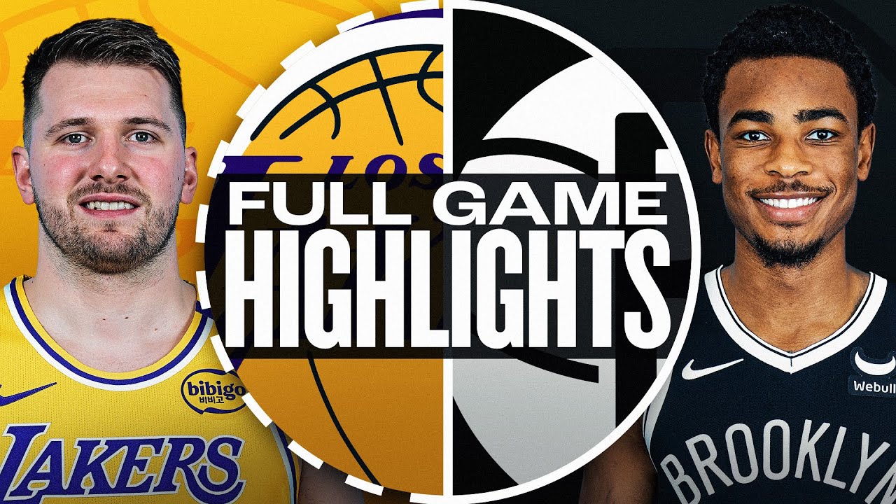 LAKERS at NETS | FULL GAME HIGHLIGHTS | March 10, 2025