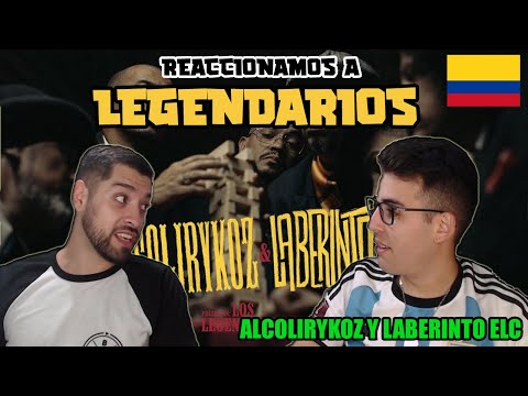 REACCIÓN A ALCOLIRYKOZ y LABERINTO ELC | LEGENDARIOS del RAP COLOMBIANO | CBADOS RAP