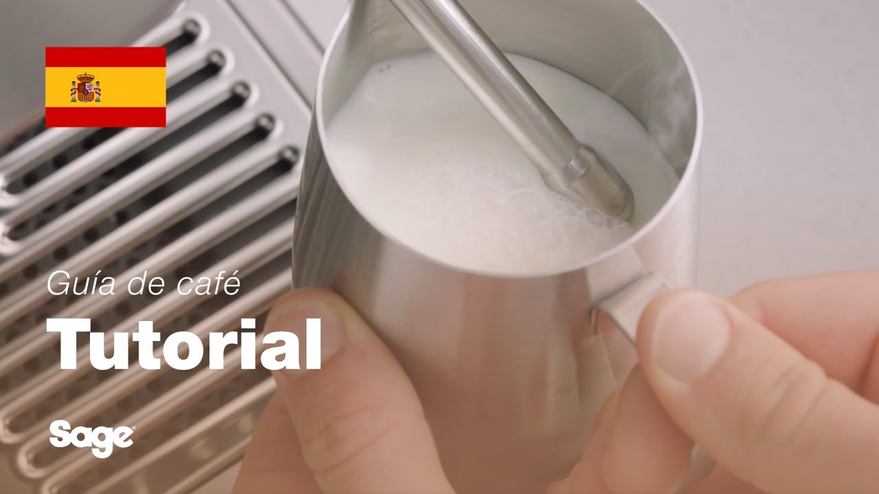 Cómo texturizar manualmente la leche
