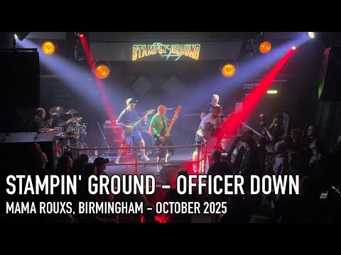 STAMPIN' GROUND "Officer Down" - Live at Mama Rouxs, Birmingham - October 2025 [UK Metalcore]