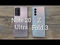 Galaxy Z Fold 3 Camera Vs Note 20 Ultra