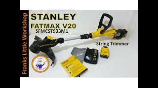 STANLEY FATMAX V20 string trimmer SFMCST933M1