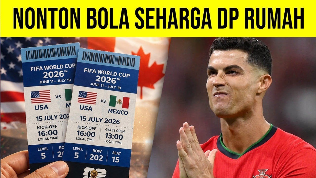 Mau Nonton Piala Dunia? Bayar 200 Juta