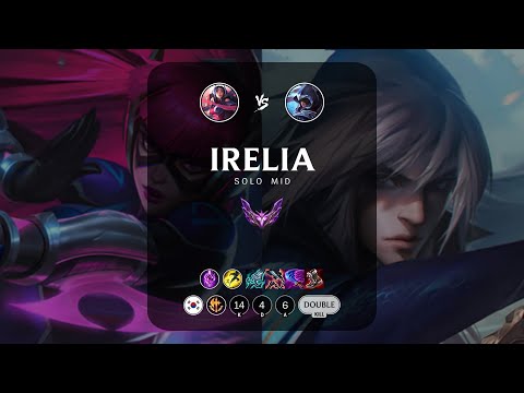 Irelia Mid vs Talon - KR Master Patch 13.14