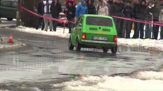 Tomasz Pawłowski / Łukasz Hycnar Fiat 126p - SuperOes Gorlice  2013-02-24