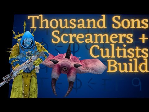 Thousand Sons - Cultists + Screamers Build Order - Dawn of War Unification Mod