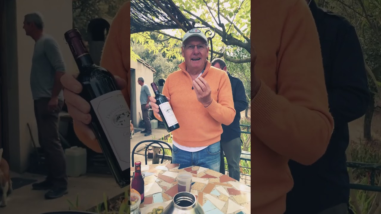 フランス人が誇る「俺のワイン🍷」　フランスホームステイ France wine country🍷🍷✨ #travel #nature