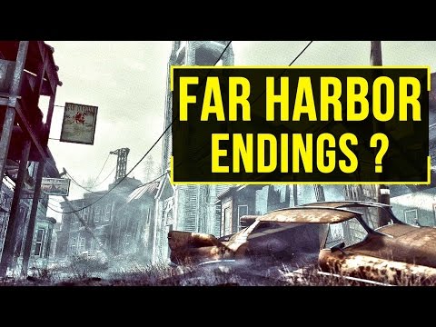 Fallout 4 Far Harbor Endings (Peaceful or Destroying Acadia Walkthrough) All Endings for Far Harbor