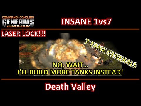 Zero Hour - Insane 1vs7 - Laser vs Tank - Death Valley