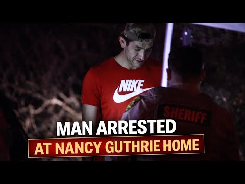 Mystery Man Detained At Home Of Abducted Nancy Guthrie RAW FOOTAGE 
