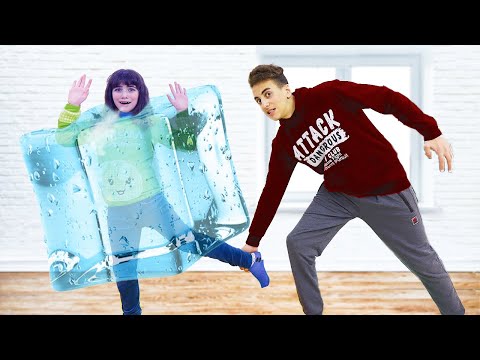 The snowman froze her ☃️Iceman