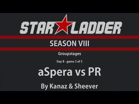 Dota 2 - aSpera vs Power Rangers - StarLadder Season VIII