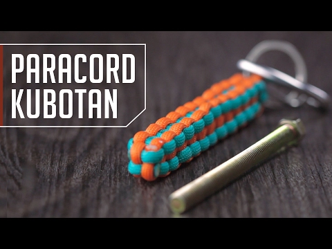 Paracord Kubotan Self-Defense Keychain
