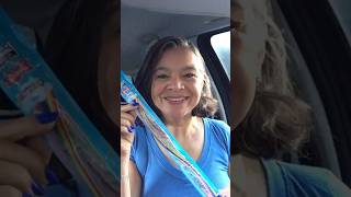 Provando canudinho de unicórnio #provando #doce #short