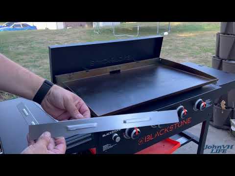 Wind Guard for Blackstone 36 Inch Griddle,  Magnetic Stainless Steel Compatible with Rear Grease Cup