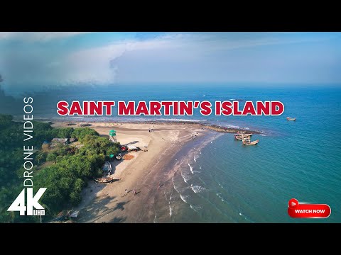 Amazing Drone Footage of Saint Martin's Island, Bangladesh [4k UHD]