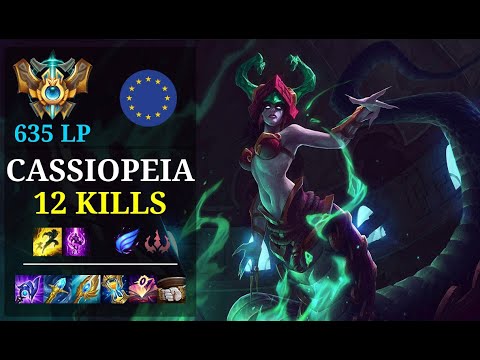Cassiopeia Top vs Gragas - 12 kills - Rèdöne EUW Challenger (635 LP) Patch 11.3