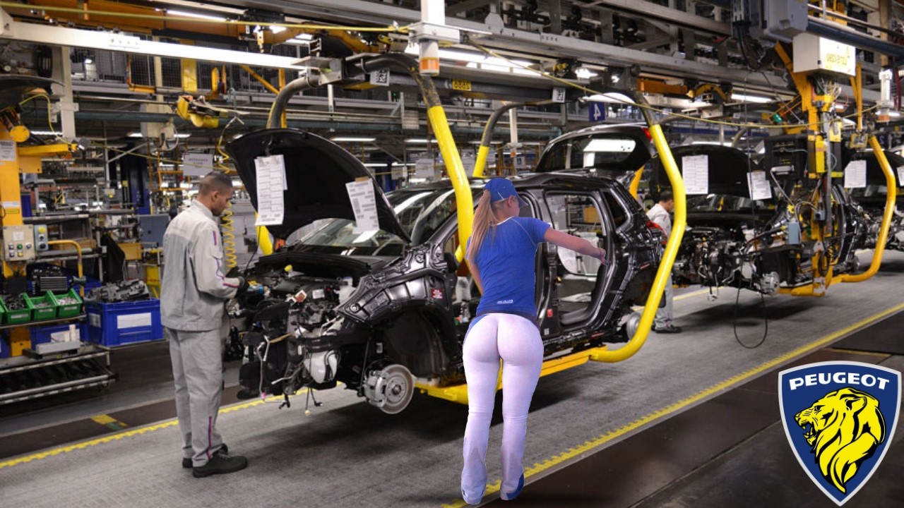 PEUGEOT FACTORY🚖{Production}: Building 208 • 308 • 2008 • 5008 models – How it's built? Assembly