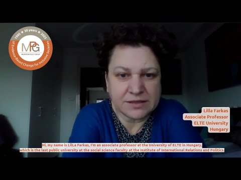 Lilla Farkas, associate professor, ELTE University, Hungary on #MPG30
