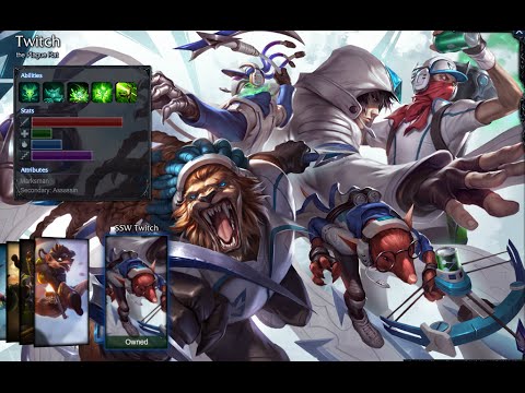 SSW Twitch Skin Spotlight Gameplay 1080p HD