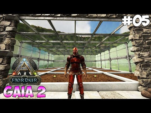 PLANTANDO COISAS PROIBIDAS!  #05 - ARK GAIA 2 FJORDUR