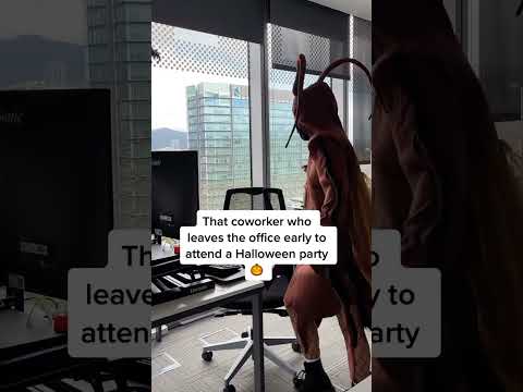 Down for a halloween party at work?