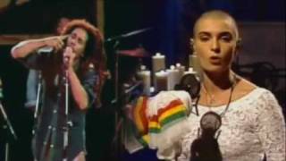 WAR duet by sinead o&#39;connor and bob marley
