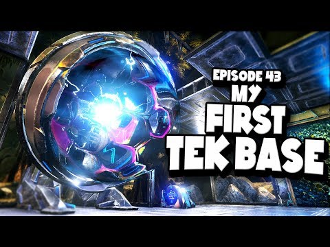 MY FIRST TEK BASE - ARK: Survival Evolved ASCENSION Ep #43