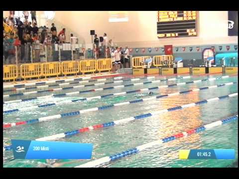 Serie 4 dei 200 Misti  Assoluti Femmine Master - Campionati Regionali Masters 2014 di Veneto e Friu