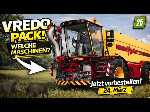 LS25 VREDO Pack🔥: Release, Machines & Details – Here's what you need to know!🚜💨