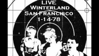 Avengers - Live Winterland, San Francisco 1-14-78