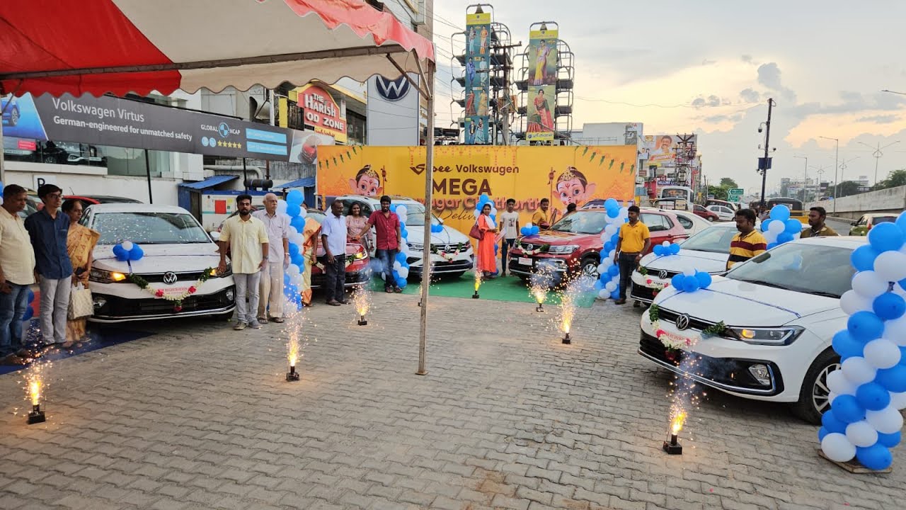 Volkswagen Mega Delivery Event | Virtus, Tiguan & Taigun | Ganesh Chaturthi Special, Customer Speech