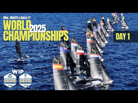 2025 49er, 49erFX and Nacra 17 World Championships - Day 1 Highlights